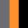 Gris+Naranja Flúor+Negro